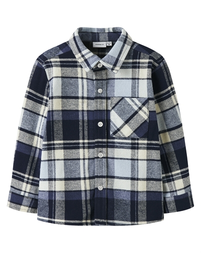 Name it - NMMDetul Overshirt - Blue Fog